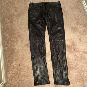 Zadig & Voltaire evrell deluxe 38 leather pants